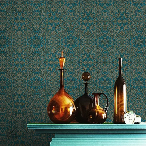 Papier peint Baroque élégant et raffiné