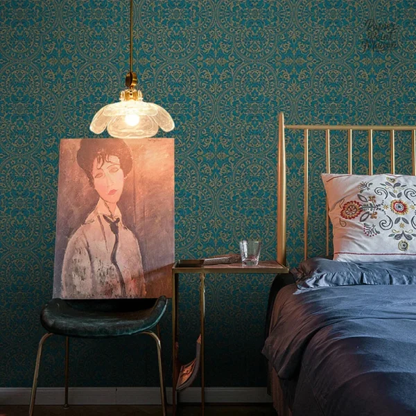 Ambiance luxueuse avec ce papier peint décoratif