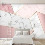 Papier peint marbre élégant pour décoration intérieure