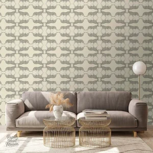 Papier peint scandinave élégant pour décoration intérieure