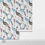 Papier Peint Vintage Oiseaux, charme rétro pour murs