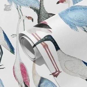 Décor mural Oiseaux, style ancien et élégant