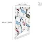 Papier Peint Oiseaux Colorés, motif enchanteur pour décoration