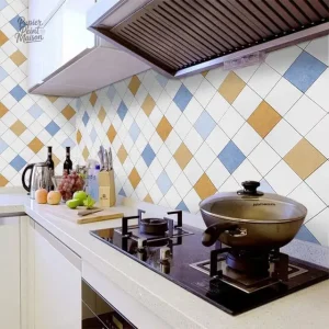 Papier peint cuisine design moderne et élégant
