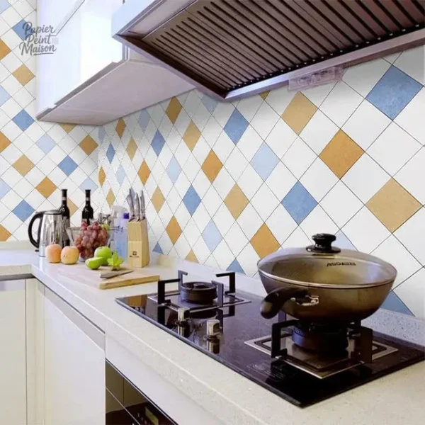 Papier peint cuisine design moderne et élégant