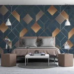 Design géométrique élégant pour un intérieur contemporain
