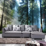 Motifs de forêt pour un intérieur chaleureux et accueillant