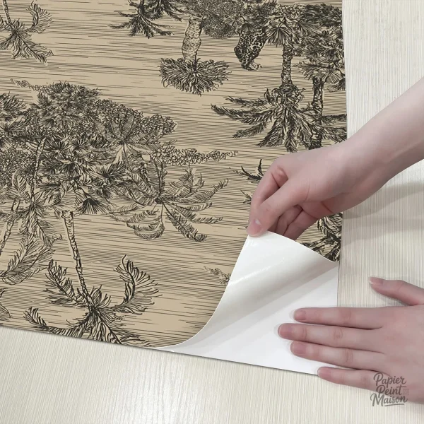 Papier peint jungle, décoration murale originale et audacieuse