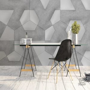 Graphisme unique de papier peint pour un style contemporain