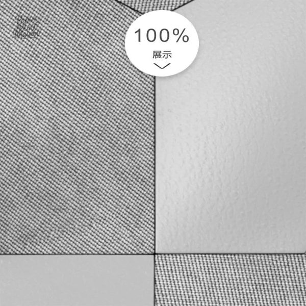 Papier peint tendance aux motifs géométriques variés
