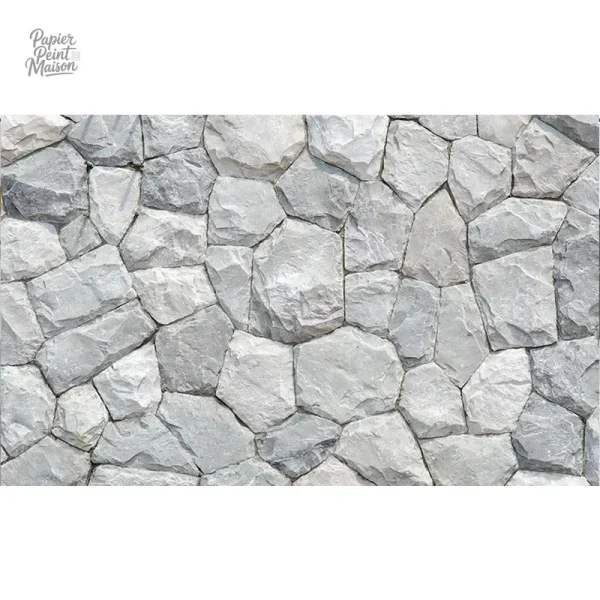 Papier peint texturé imitation pierre pour une ambiance naturelle