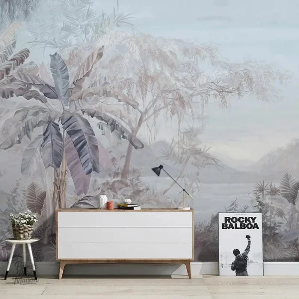 Design tropical vibrant pour un intérieur frais