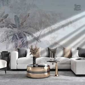 Décoration murale inspirée de la faune et flore tropicale