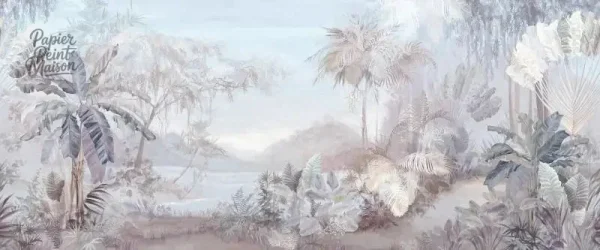 Papier peint jungle, idéal pour un style bohème chic
