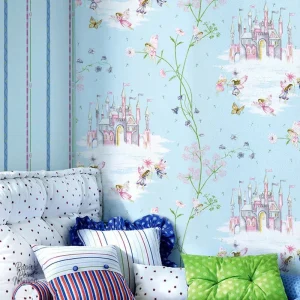 Motif de papier peint pour chambre de fille
