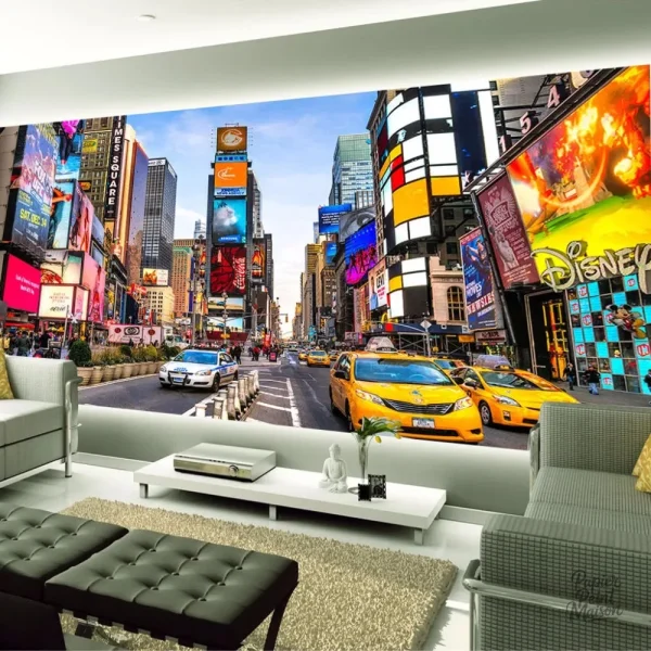 new-york-papier-peint-1 Papier Peint New York, design urbain moderne