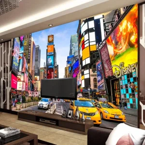 Décor mural inspiré de la ville de New York