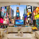 Papier Peint représentant les paysages new-yorkais