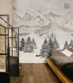 Papier peint scandinave pour un intérieur convivial