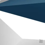 Décoration murale 3D avec motif trompe l'œil contemporain
