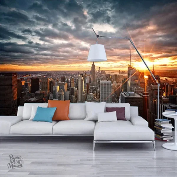 Papier Peint 3D New York Trompe L’Oeil