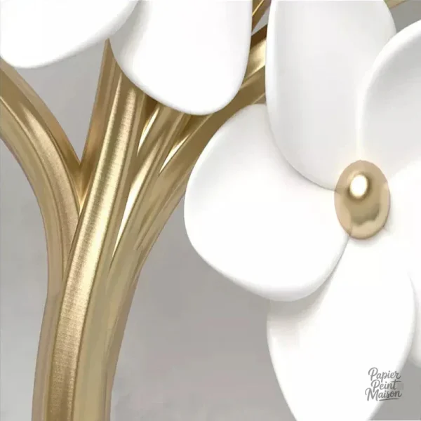Design innovant de papier peint 3D pour décoration intérieure