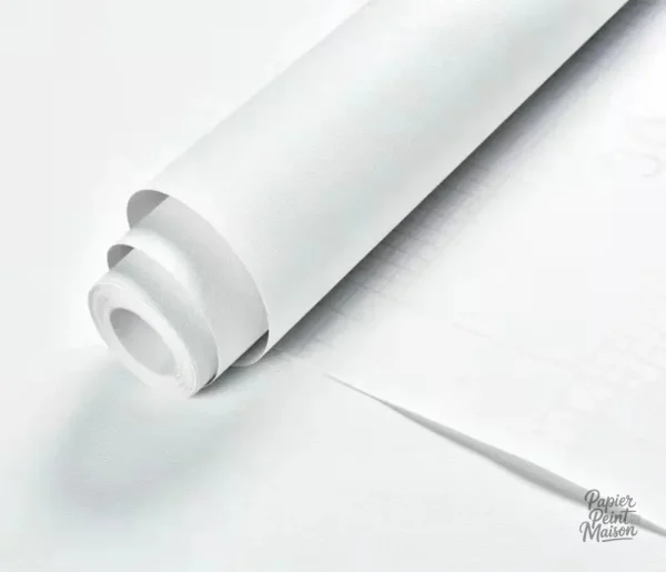 Papier Peint Adhésif Blanc