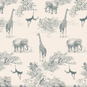 Papier Peint Jungle motif feuillage exotique décoratif