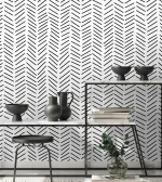Papier peint adhésif scandinave moderne