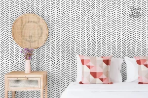 Papier peint scandinave pour décoration intérieure