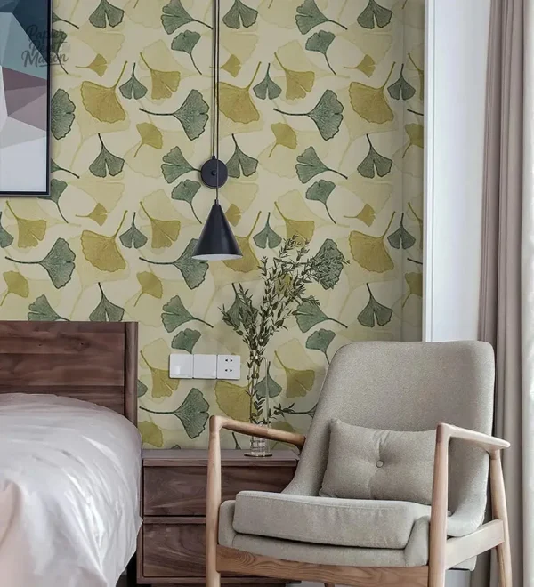 Papier Peint Adhésif Végétal design naturel