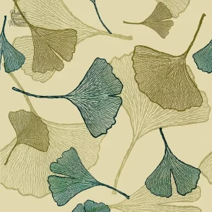 Papier peint adhésif motifs végétaux décoratifs