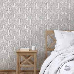Papier peint ambiance scandinave élégant et moderne