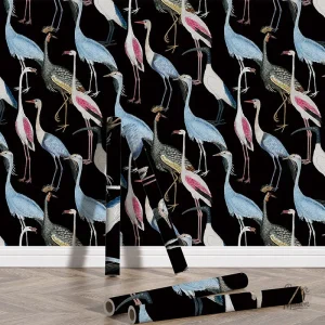 Décoration murale oiseaux vintage pour un intérieur stylé