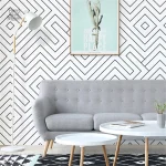 Motif asymétrique élégant pour décoration intérieure