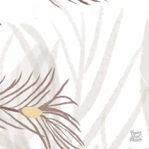 Papier peint au motif végétal pour une ambiance fraîche et apaisante