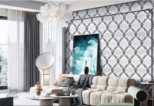 Motifs baroques raffinés pour une décoration unique