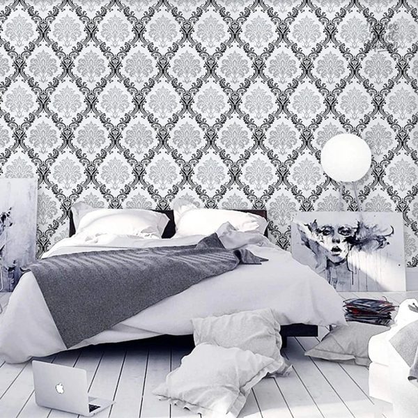 Papier peint vintage inspiré du style baroque