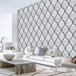 Papier peint au charme intemporel et orné de motifs
