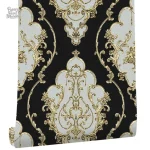 Papier peint moderne inspiré du style baroque