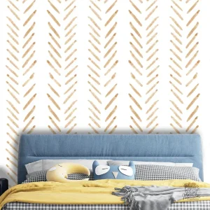 Papier Peint Bohème Beige pour une décoration élégante