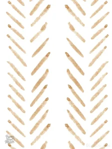 Papier peint beige au style bohème pour intérieur chaleureux