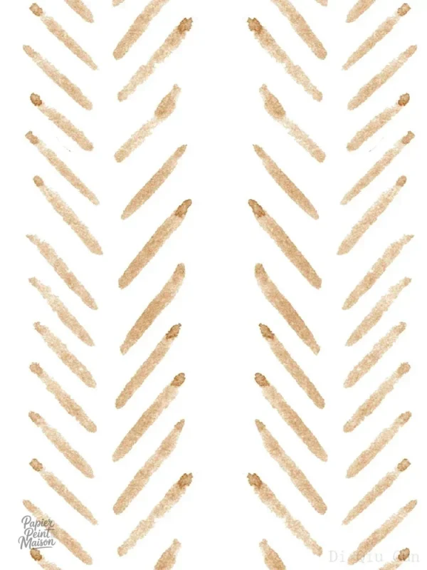 Papier peint beige au style bohème pour intérieur chaleureux