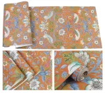 Papier peint au style boho avec des designs rétro uniques