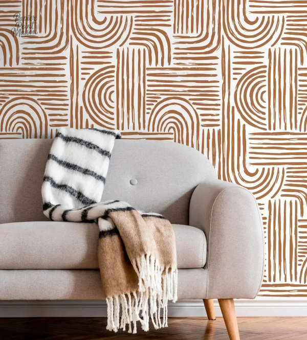 papier-peint-boho-1 Papier Peint Boho pour une décoration bohème élégante