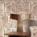 Papier Peint Boho, ajout artistique pour votre espace de vie