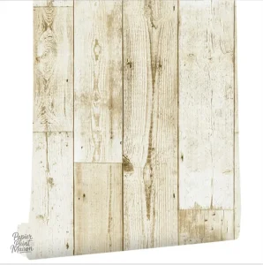 Papier peint imitation bois pour une ambiance chaleureuse