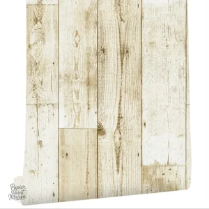 Papier peint imitation bois pour une ambiance chaleureuse
