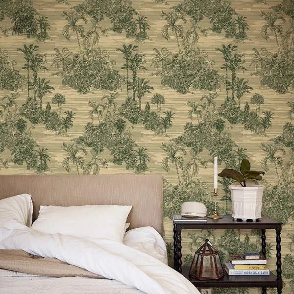 Papier peint décoratif pour escalier, motif cage stylisé