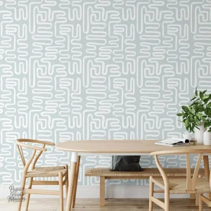 Décoration murale moderne pour cage d'escalier